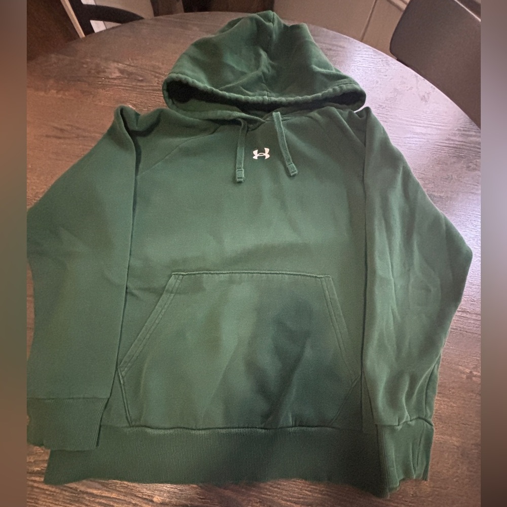 Under Armour Men's Dark Green Hoodie